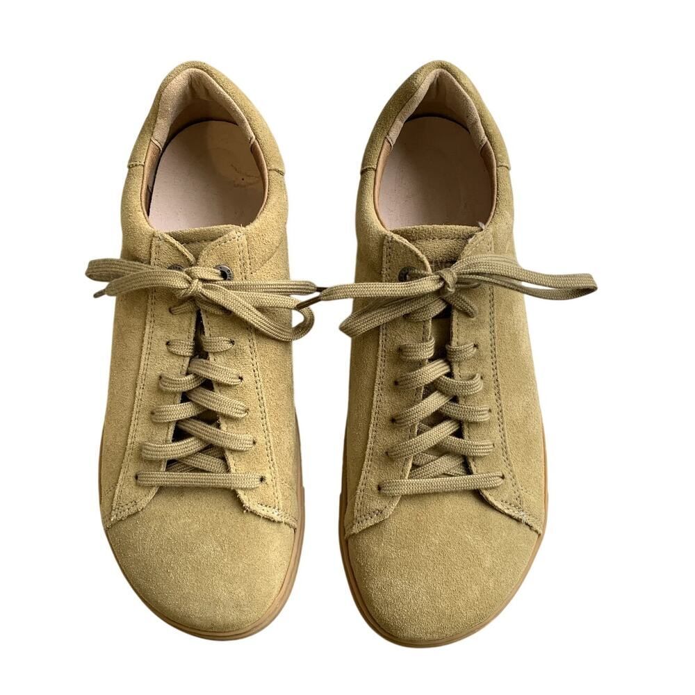 NEW Birkenstock Bend Low Suede Sneakers Khaki Size EU 41/ Womens 10